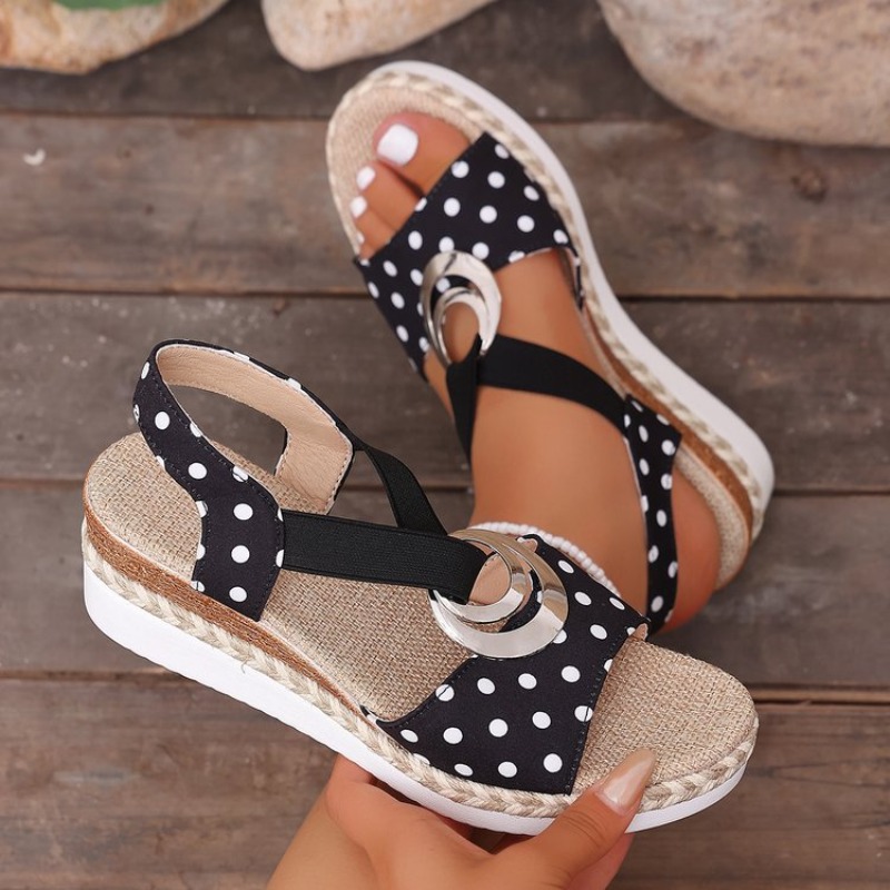 Wedge Espadrille Women - Women's Wedge Sandals Open Toe Platform