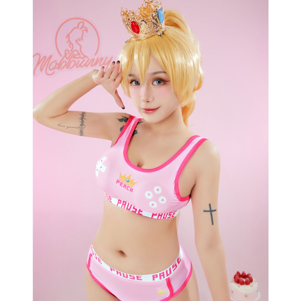 MOBBUNNY Peach Derivative Spor - Bralette Triangle Set avaliação e preço