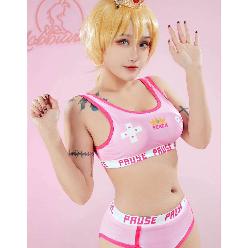MOBBUNNY Peach Derivative Spor - Bralette Triangle Set avaliação e preço