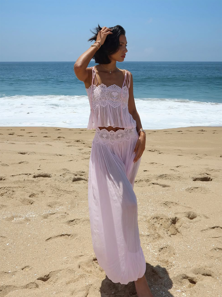 Women Floral Lace Sheer Layers - Romper Floral Print avaliação e preço