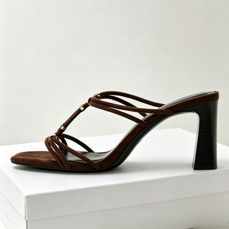 Summer Heeled Sandals for Wome - Sandal Strappy Heeled avaliação e preço