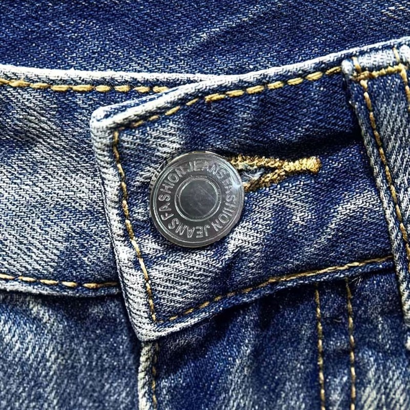 Men Korean Style Distressed De - Shorts Denim Frayed avaliação e preço