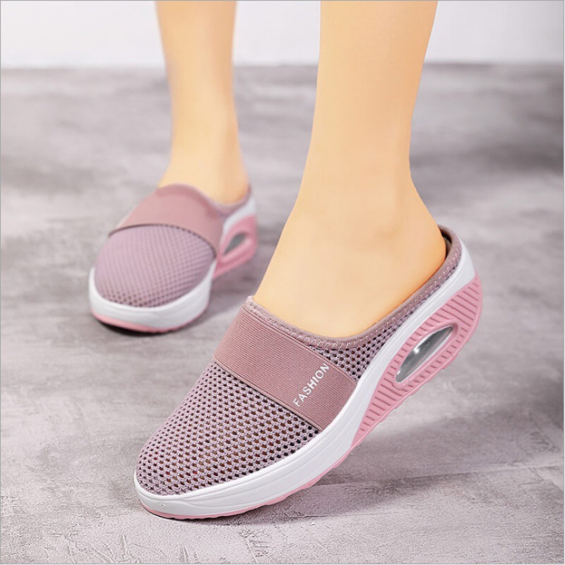 Shoes Air Women Walking Cushio - Wedge Espadrille Women avaliação e preço