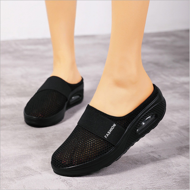 Shoes Air Women Walking Cushio - Wedge Espadrille Women avaliação e preço