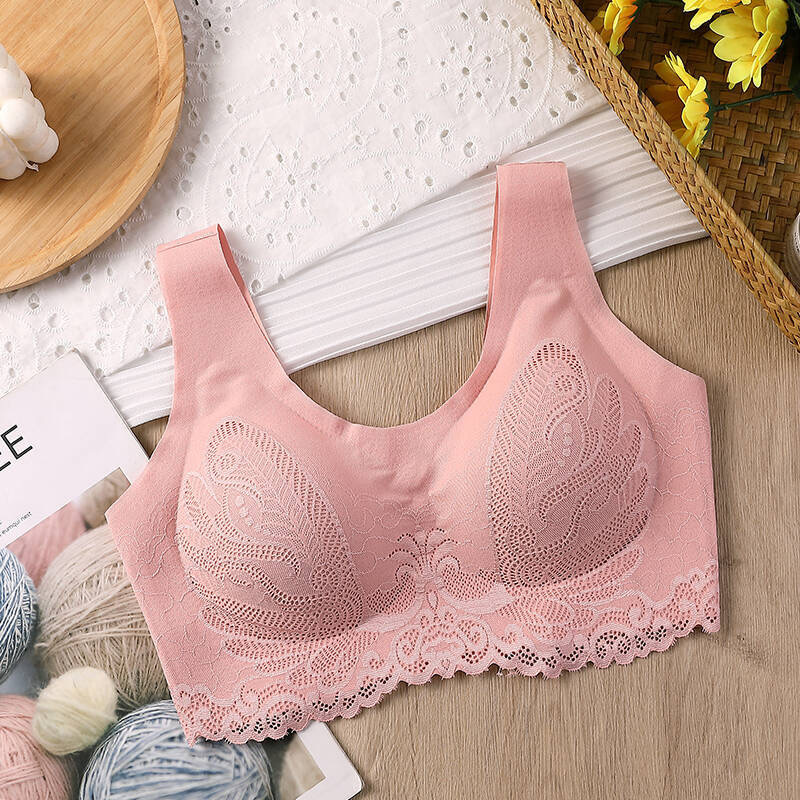 Breathable Latex Bra Seamless  - Bralette Triangle Set avaliação e preço