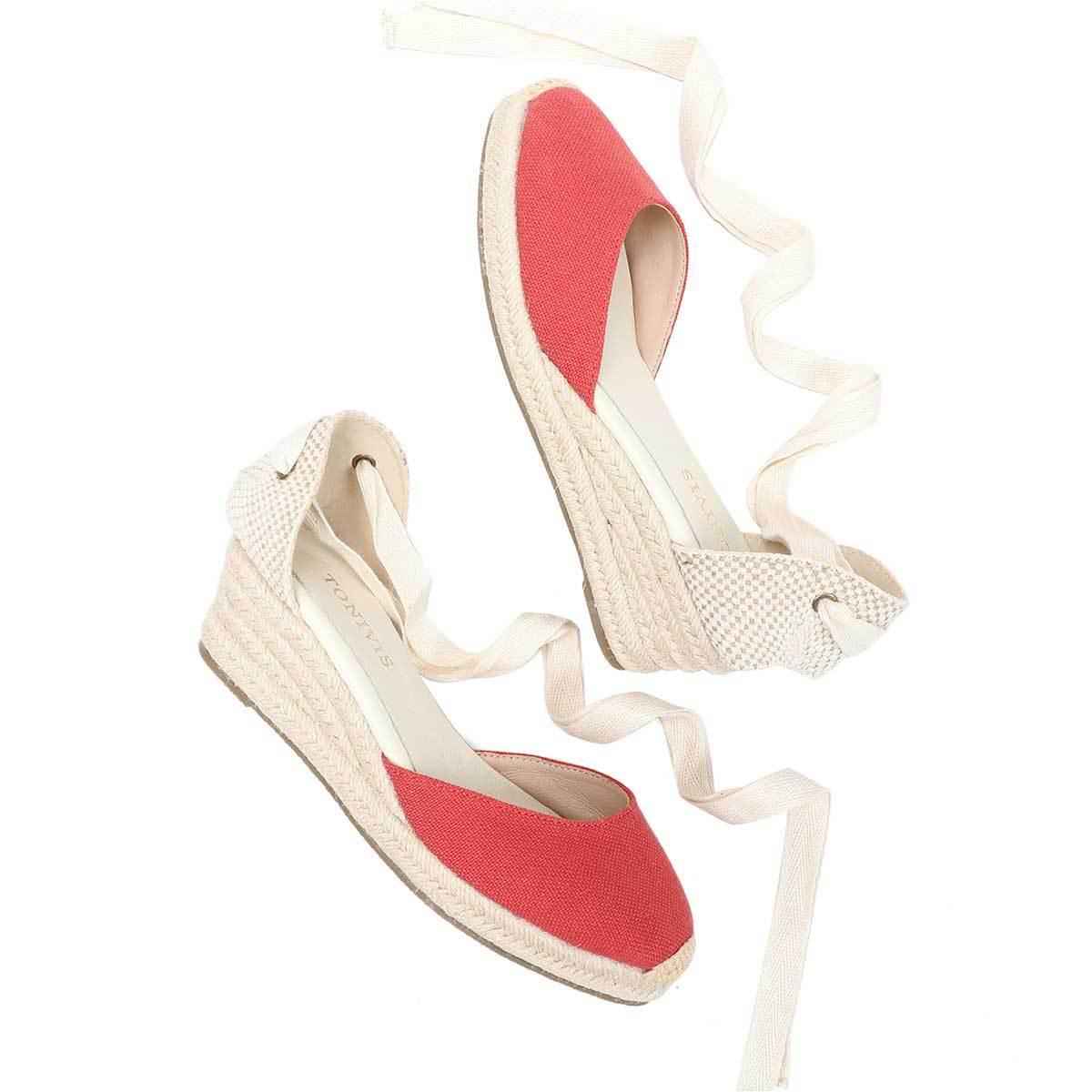 Women Wedge Espadrilles Lace U - Wedge Espadrille Women avaliação e preço
