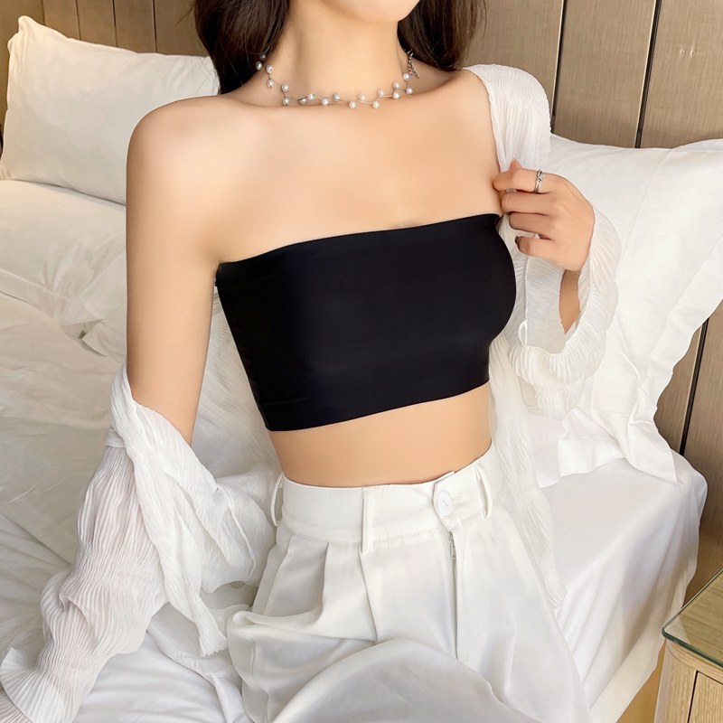 One Piece Sexy Tube Tops Women - Bralette Triangle Set avaliação e preço