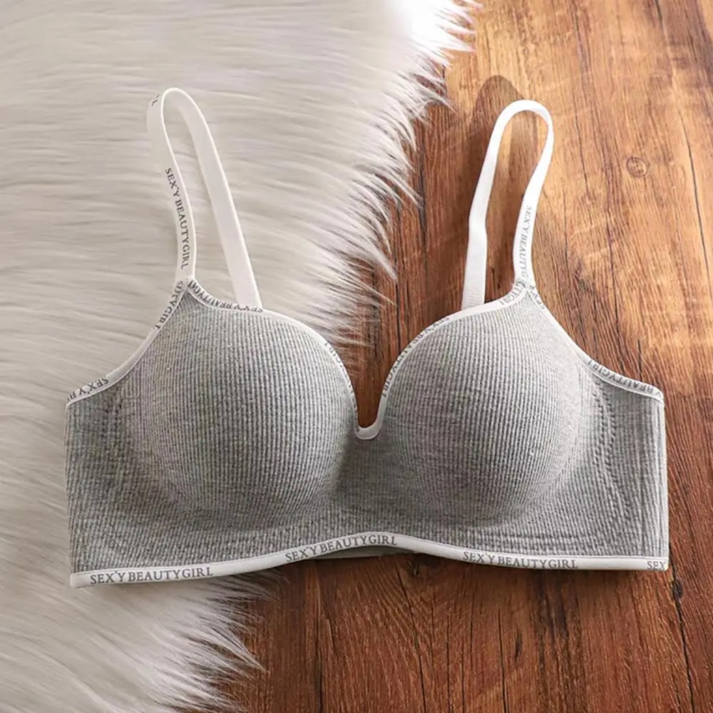 Comfortable Small Breasts Push - Bralette Triangle Set avaliação e preço
