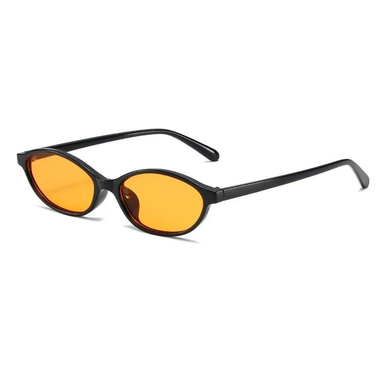 Retro Oval Frame Sunglasses Fa - Sunglasses Cat Eye avaliação e preço