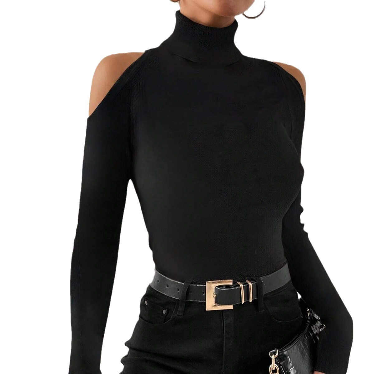 Women Elegant Off Shoulder Fit - Blouse Off Shoulder avaliação e preço