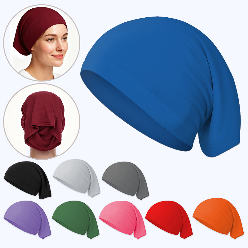 Summer Ice Silk Head Coverings - Headband Summer Knit avaliação e preço