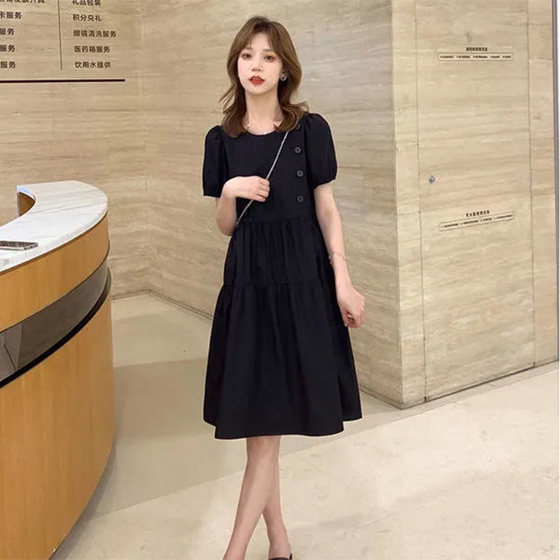 2025 Loose Elegant Korean Casu - Linen Dress Wrap avaliação e preço