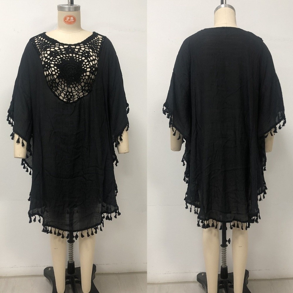 Square Neck Summer Sunscreen S - Cover Up Kaftan avaliação e preço