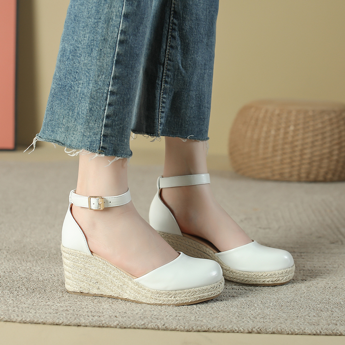Women's Espadrille Wedge Sanda - Wedge Espadrille Women avaliação e preço