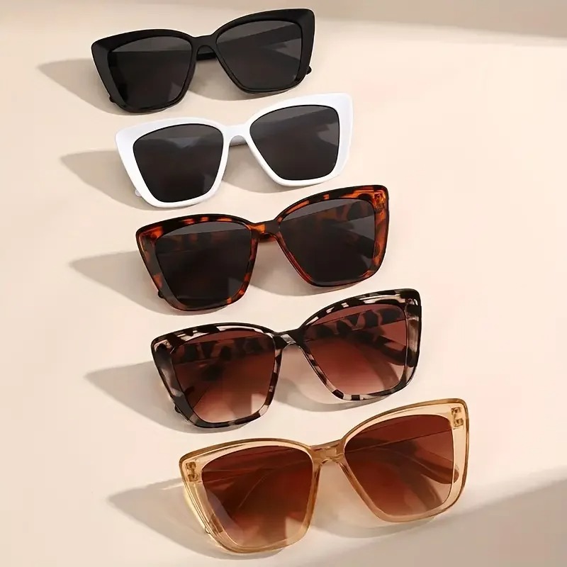 5 Pcs Women's Vintage Cat-Eye  - Sunglasses Cat Eye avaliação e preço