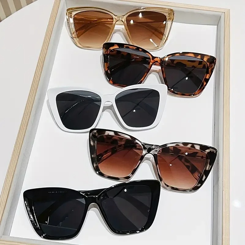 5 Pcs Women's Vintage Cat-Eye  - Sunglasses Cat Eye avaliação e preço