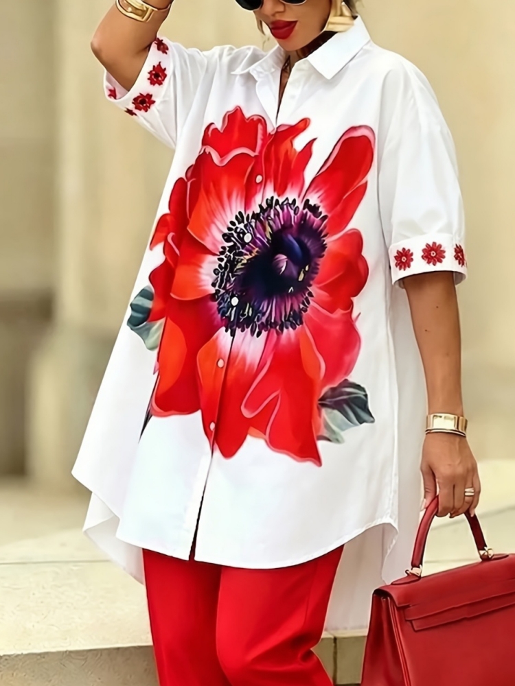 Vintage Women Floral Printed 2 - Romper Floral Print avaliação e preço