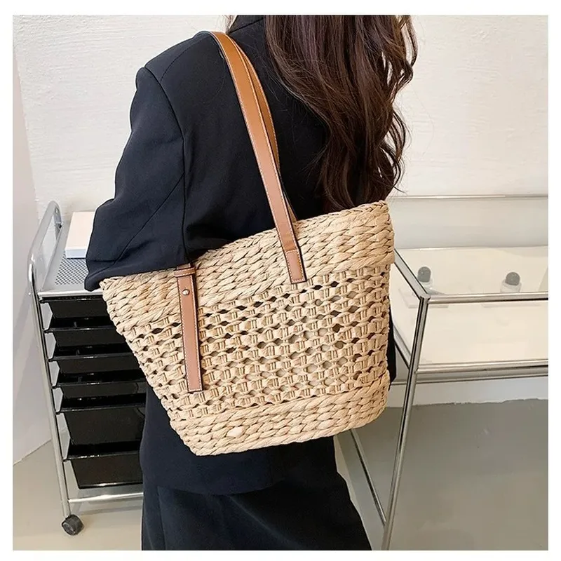 Large capacity seaside vacatio - Tote Bag Beach avaliação e preço