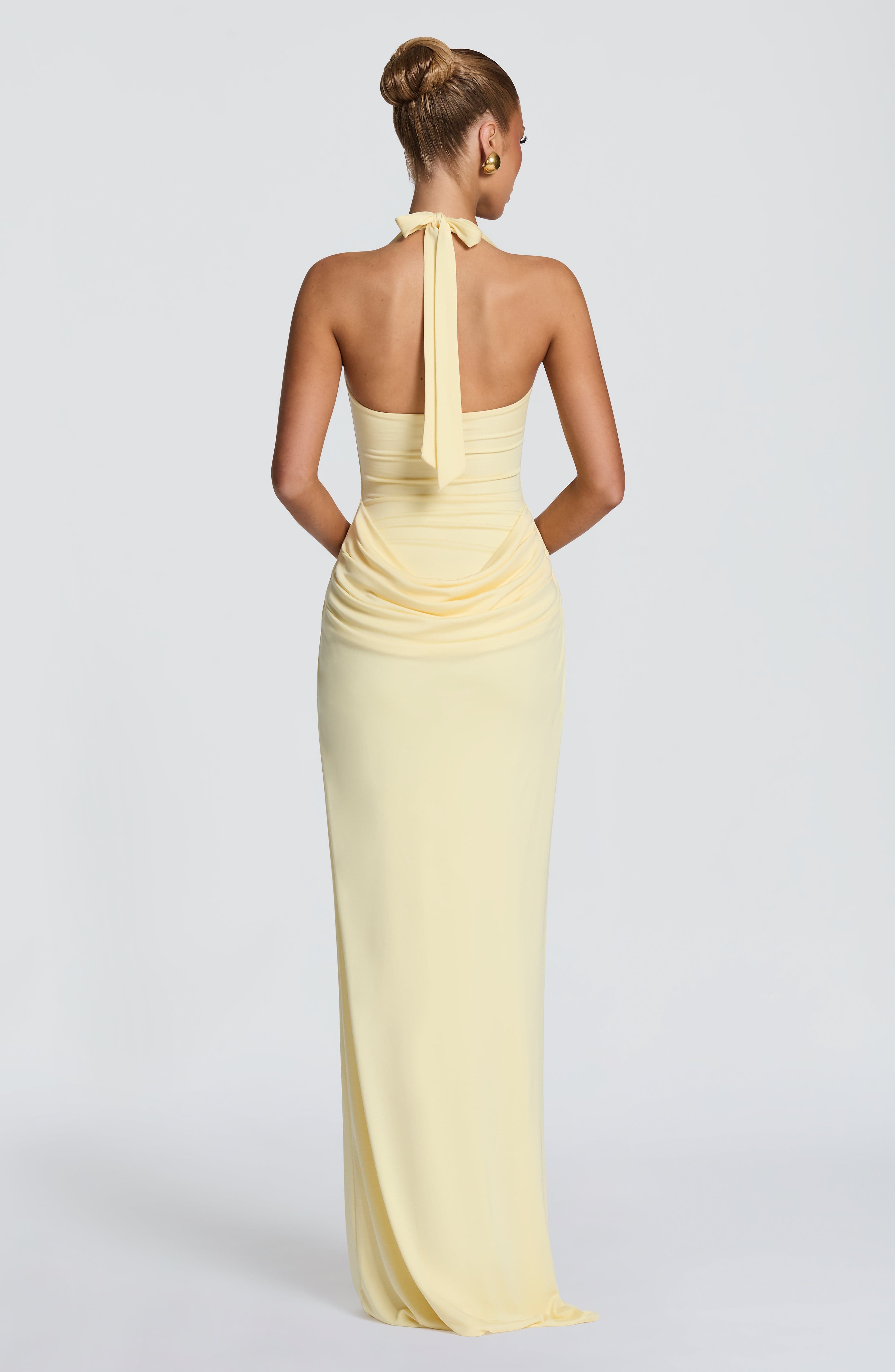 Halter Square Neck Maxi Dress  - Maxi Dress Halter avaliação e preço
