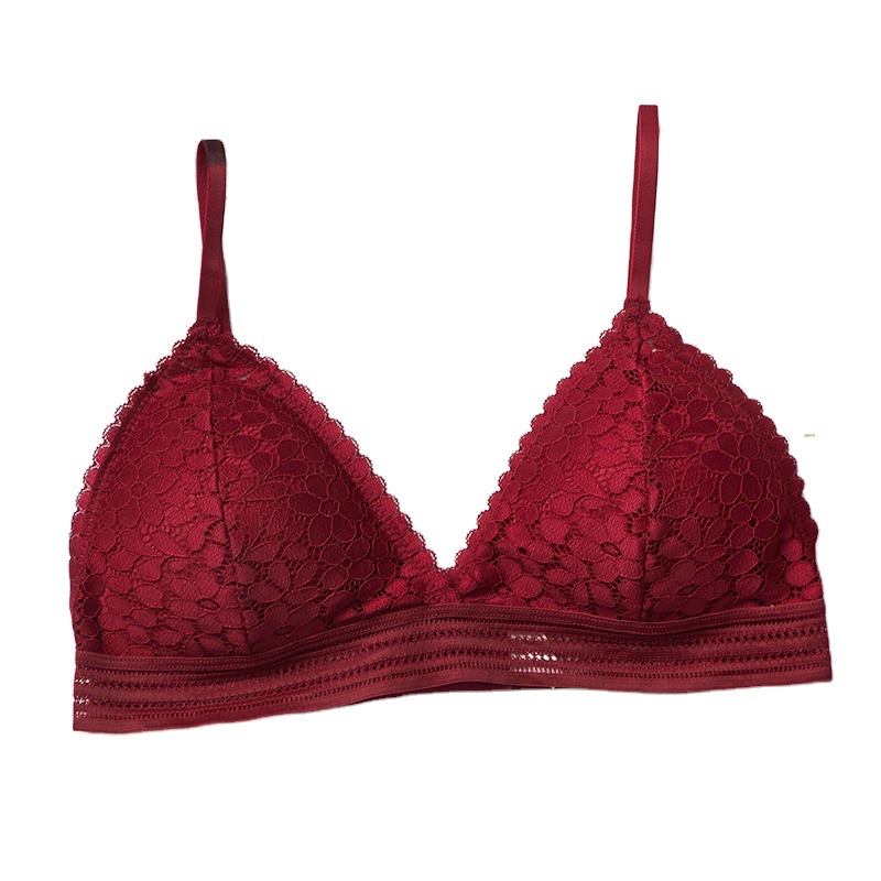 2026 Women's Bra New French Tr - Bralette Triangle Set avaliação e preço