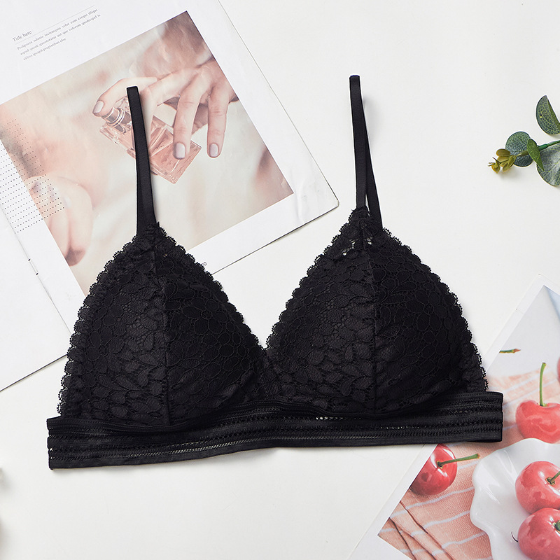 2026 Women's Bra New French Tr - Bralette Triangle Set avaliação e preço