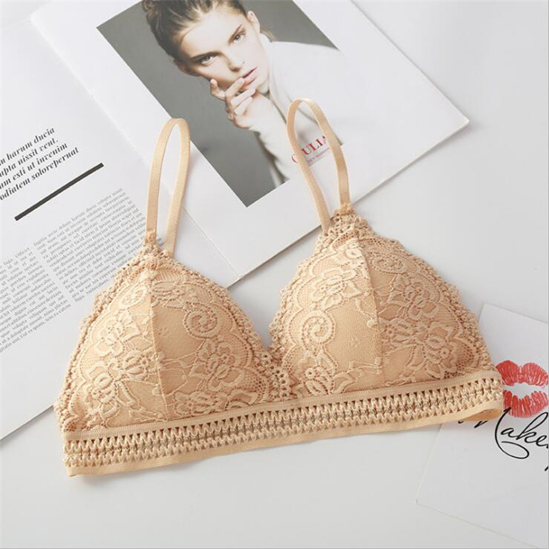 2026 Women's Bra New French Tr - Bralette Triangle Set avaliação e preço