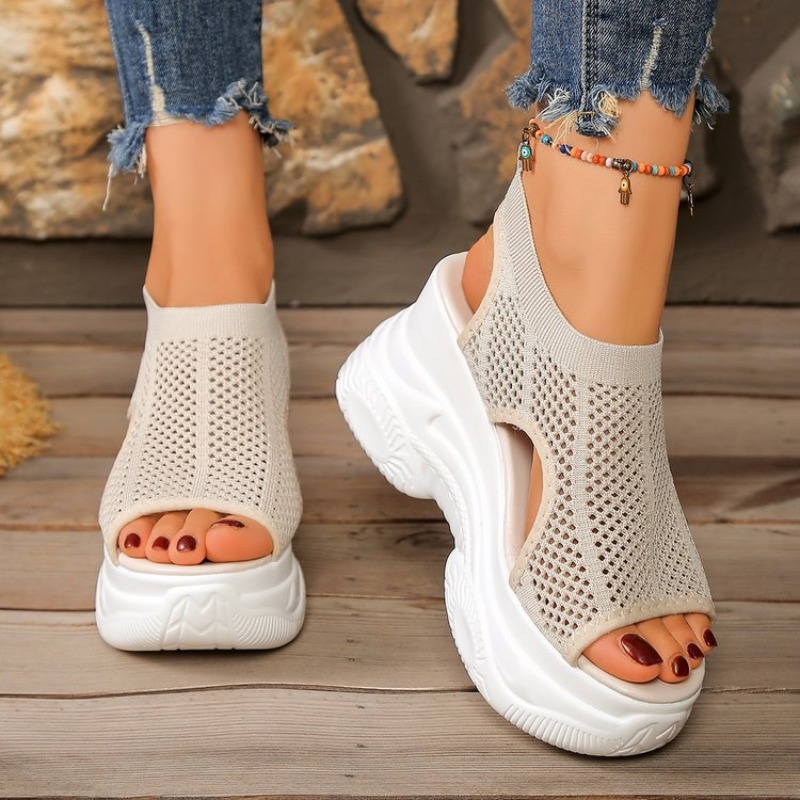 Women Platform Sandals Summer  - Wedge Espadrille Women avaliação e preço